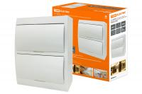 Бокс ЩРН-П-24 модуля с белой крышкой навесной пластик IP40 TDM