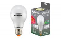 Лампа светодиодная Груша - 6 Вт - 220 В - 3000 К – E27 TDM