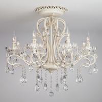 Светильник Хрусталь - 12205/8 белый Strotskis