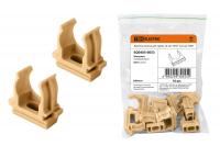 Крепеж-клипса для трубы 25 мм "ЭКО" (сосна) TDM