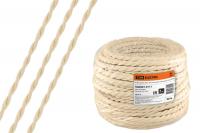 Ретро провод "Эко" 3х2,5 витой ГОСТ бежевый (50м) TDM