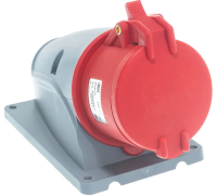 Розетка стационарная ССИ-115 16А-6ч/200/346-240/415В 3Р+РЕ+N IP44 MAGNUM IEK