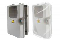 Щит учета ЩУ-П-1ф/3ф (360х225х155) пластик, монтажная панель IP54 TDM