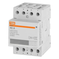 Контактор модульный КМ63/4-40 4НО TDM