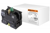 Доп. контакт для светосигн. арм. c мет. основанием 1р TDM