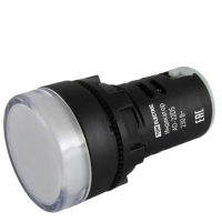Лампа AD-22DS(LED)матрица d22мм белый 230В TDM