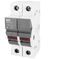 Держатель плавких вставок ДПВ 10х38 2П TDM
