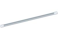 Лампа светодиодная НЛ-Т8-20 Вт-230 В-6500 К–G13, 1200 мм, прозрачная, стекло, непов. Народная