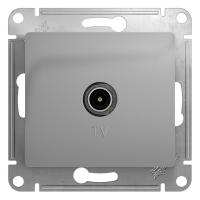 GLOSSA Алюминий Розетка TV оконечная 1DB, механизм