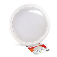 Светильник светодиодный СПБ-2-КРУГ 20Вт 230В 6500К 1400лм 250мм белый IN HOME