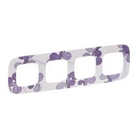 Legrand Valena ALLURE Флора Рамка 4-ая