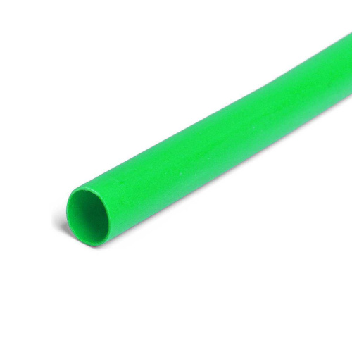 Трубка термоусадочная ТНТ (2:1)-60/30 зеленая (нарезка 1м) (КВТ)
