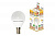 Лампа светодиодная FG45-10 Вт-230 В-4000 К–E14 Народная