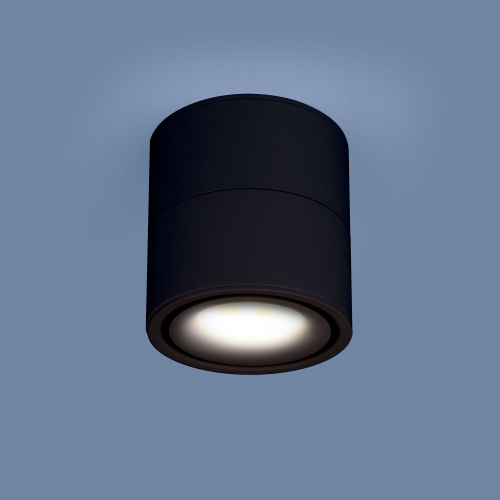 Светильник накладной - DLR031 15W 4200K черный матовый