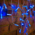Гирлянда Айсикл (бахрома) светодиодный, 1,8 х 0,5 м, белый провод, 220В Синий NEON-NIGHT