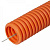 Труба гофр. ПНД лёгкая 350Н безгалог. (HF) оранжевая с/з д20(100м/4800м уп/пал)Промрукав