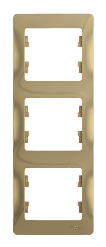 GLOSSA Титан Рамка 3-ая, вертикальная