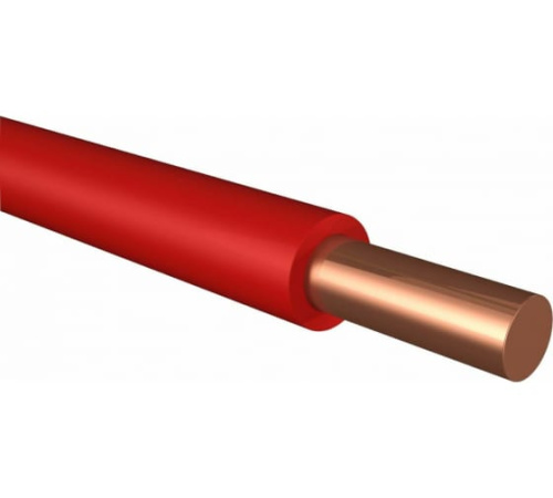 Провод ПуВнг(А)-LS 1х4,0 ГОСТ (300м), красный TDM