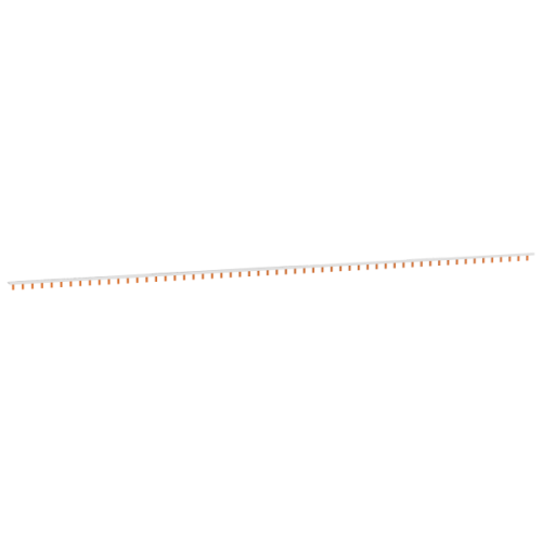 Шинка гребенчатая 1П (L1) 57мод шаг 18мм 63А разрезаемая