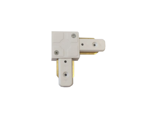 Коннектор для трекового светильника AC-1 угловой белый LLT