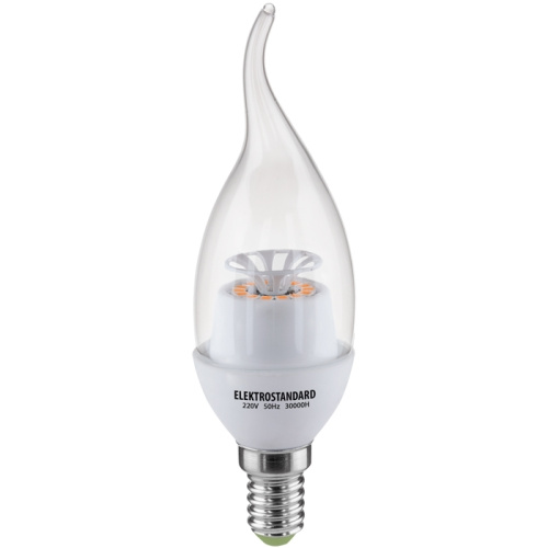Лампы LED - Свеча на ветру CR 14 SMD 4W 3300K E14