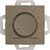 AtlasDesign Шампань Термостат электрон. теплого пола с датчиком, 10A, механизм