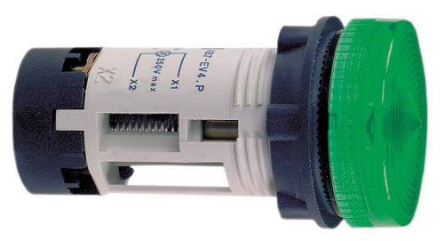 XB7 Лампа сигнальная зелёная светодиодная 230В