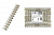 Зажим винтовой ЗВИ-20 полиэтилен 4.0-10.0 мм2 12пар прозр. TDM